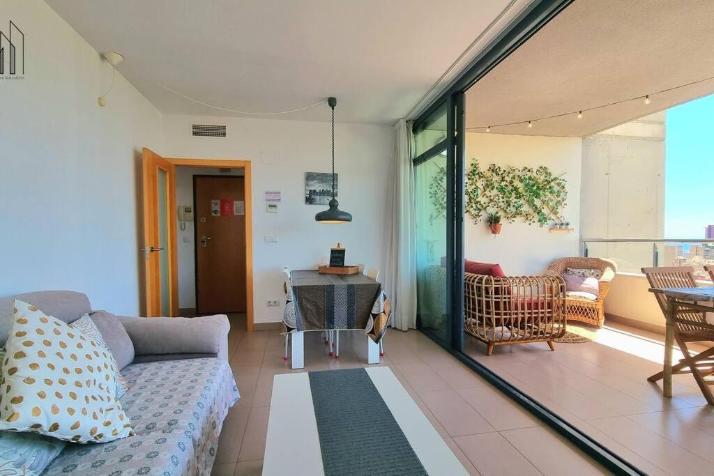 貝尼多姆Terraza Chill Out! Torres D' Oboe公寓 外观 照片