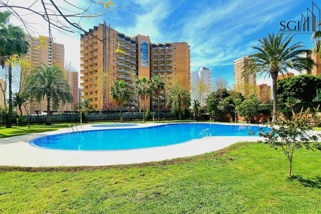 貝尼多姆Terraza Chill Out! Torres D' Oboe公寓 外观 照片